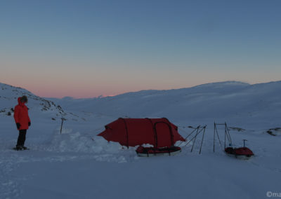 Laponie suédoise en ski et pulka