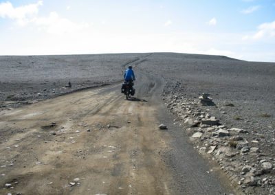 Voyage vélo en Islande Piste F26 - traversée Sprengisandur