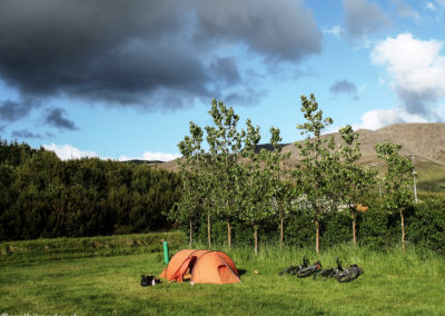 Fjords de l'ouest camping de Talknafjördur