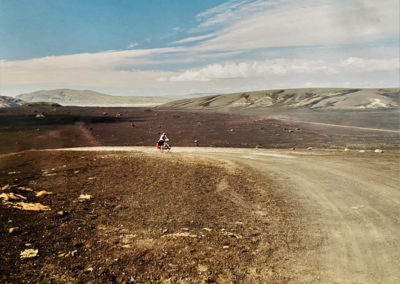 Premier voyage à vélo en Islande 2005