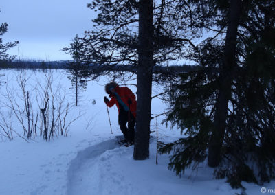 Urho Kekkonen en skis et pulka 2024