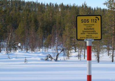 Urho Kekkonen en skis et pulka 2024
