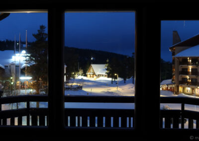 Urho Kekkonen en skis et pulka 2024